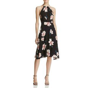 NWOT Sadie & Sage Floral Print Midi Dress Halter